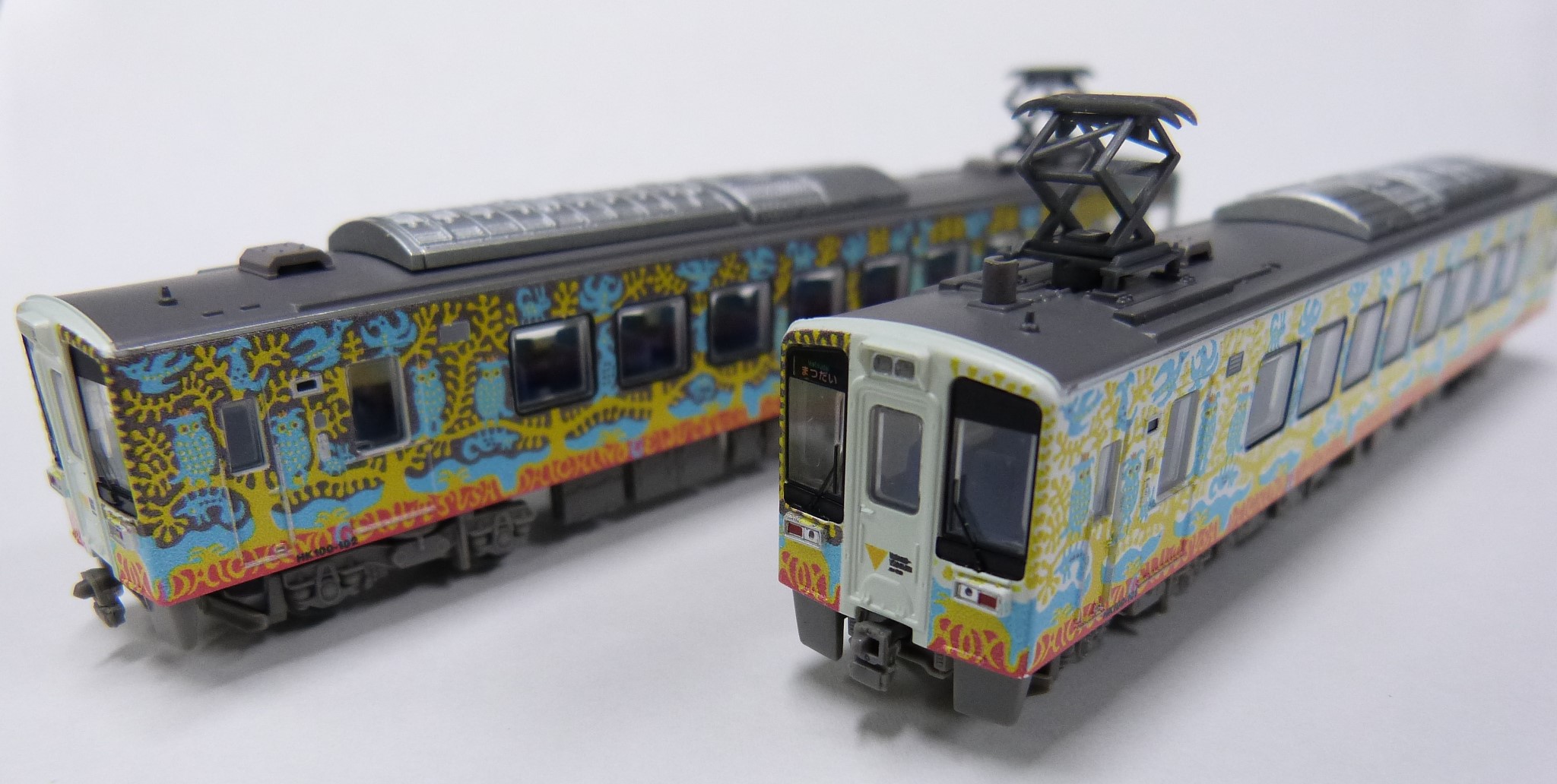 実物をリアルに再現！ラッピング列車「DAICHI号」の模型発売中